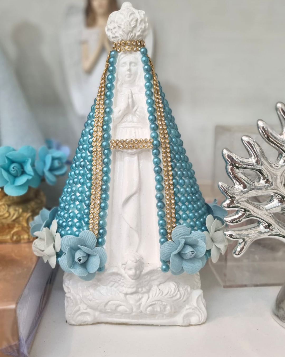 decoração jardim nossa senhora aparecida