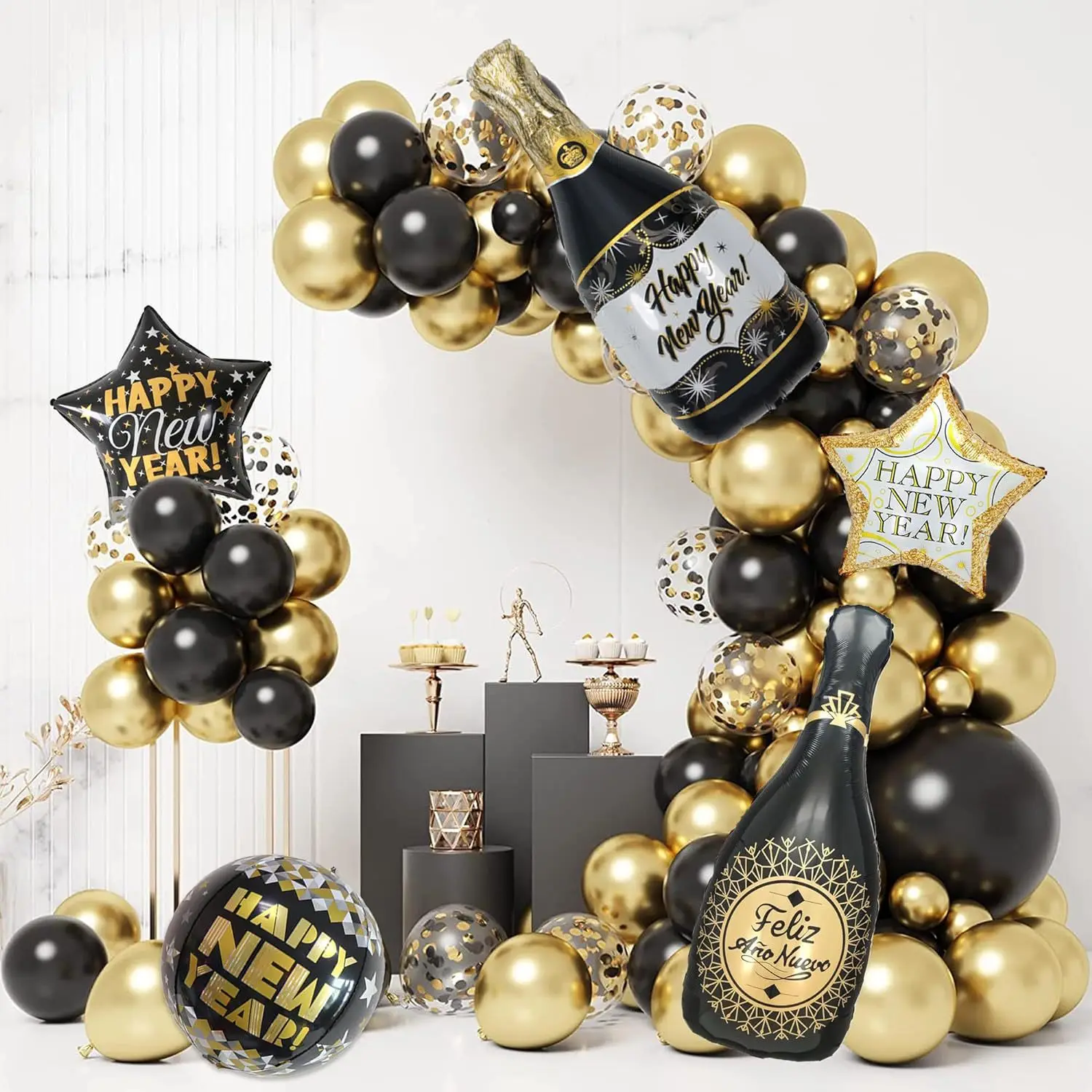 decoração de ano novo 2026 para apartamento pequeno