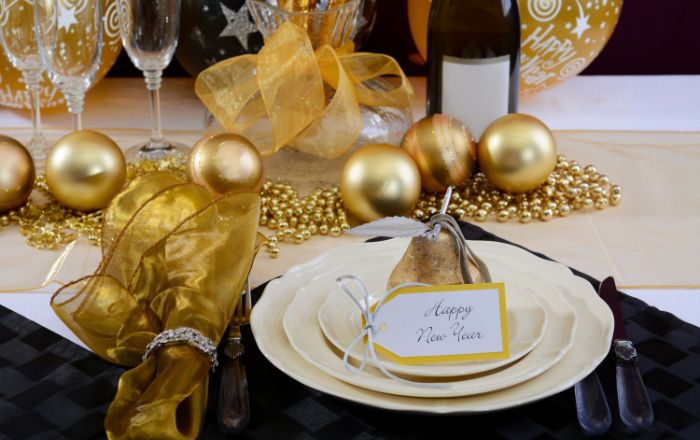 ideias de decoração de ano novo 2026 para sala