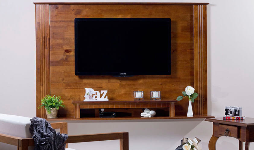 painel de tv moderno