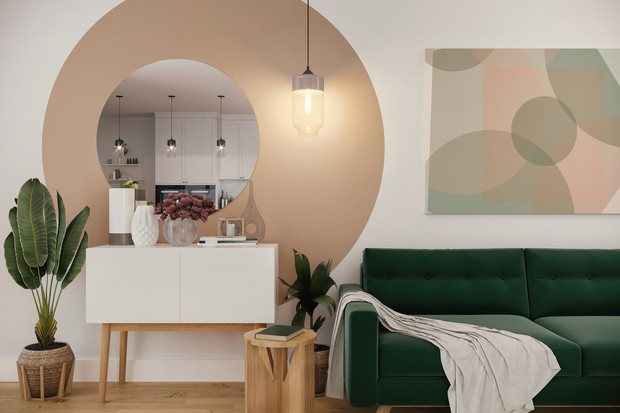 tendências decoração parede sala 2026