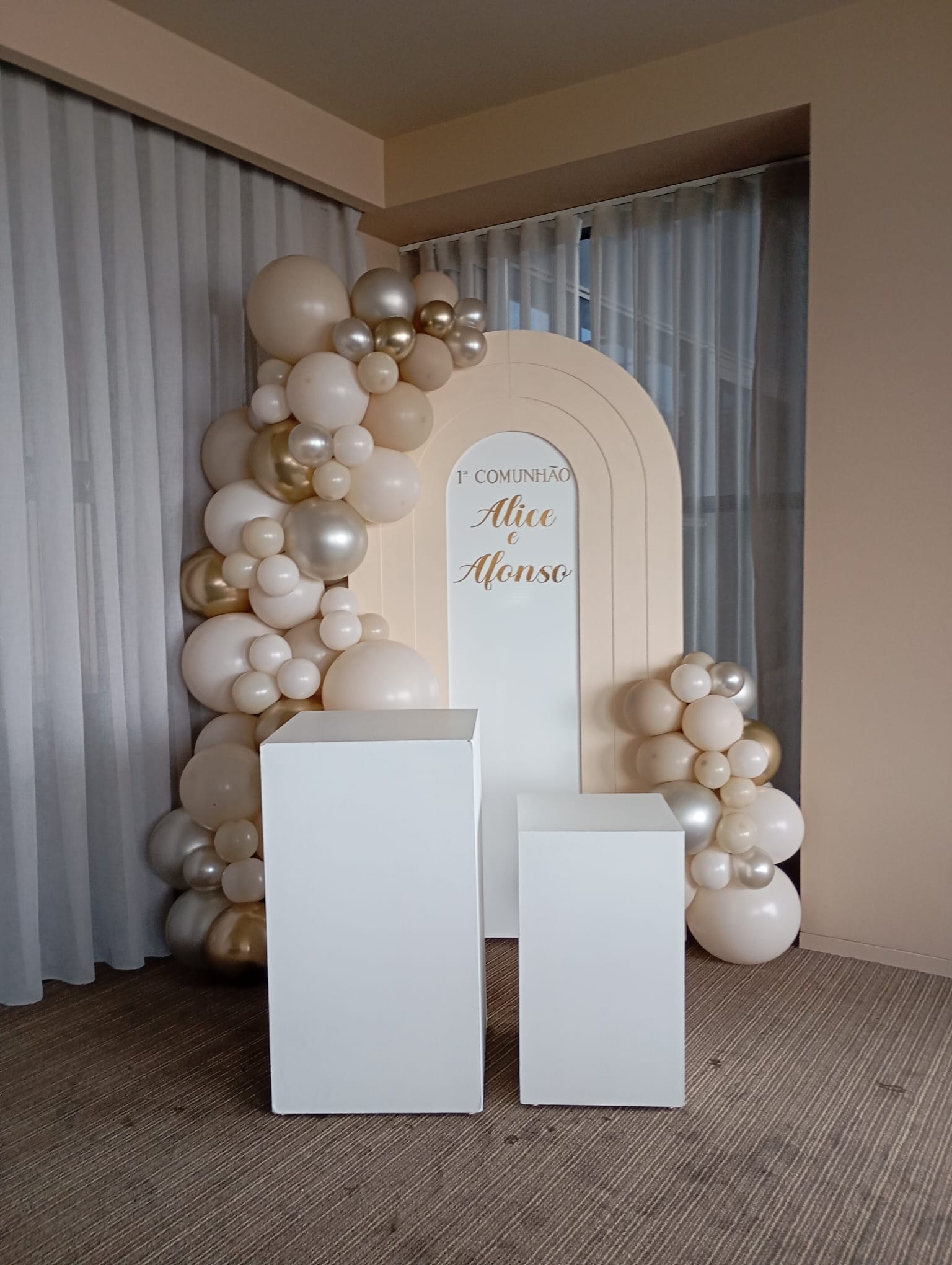 painel primeira comunhão