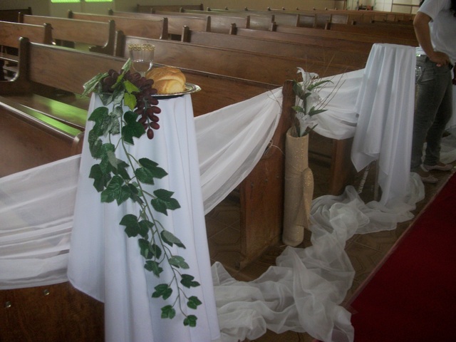decoração católica primeira comunhão