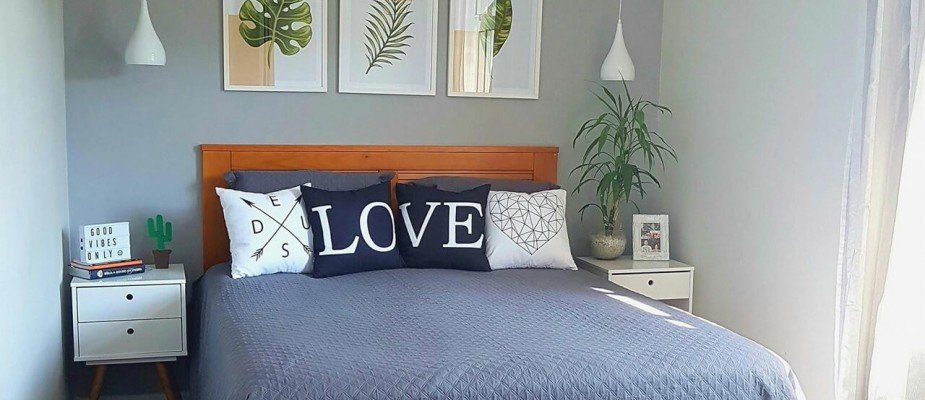 ideias de decoração para quarto de casal moderno e aconchegante