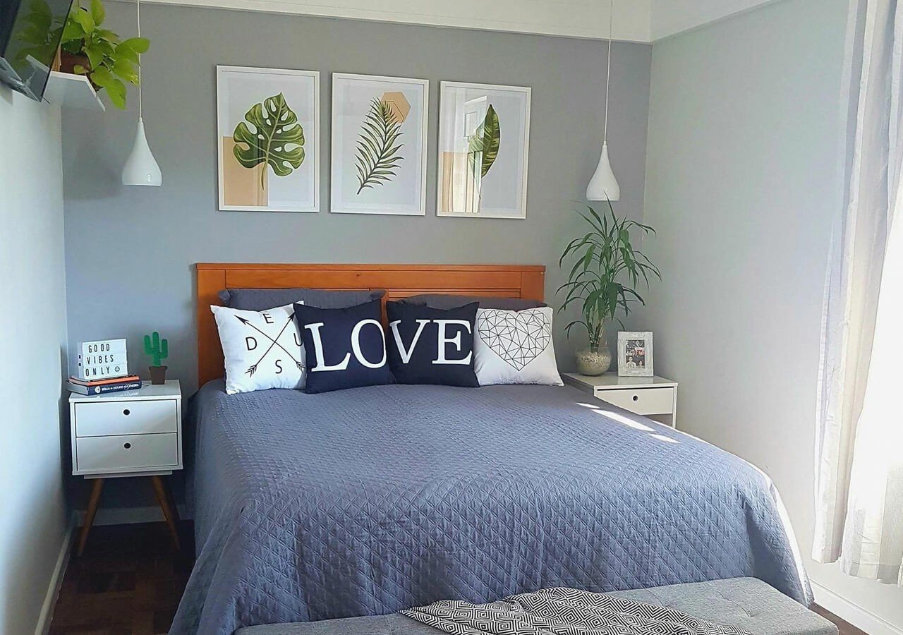 decoração quarto casal aconchegante
