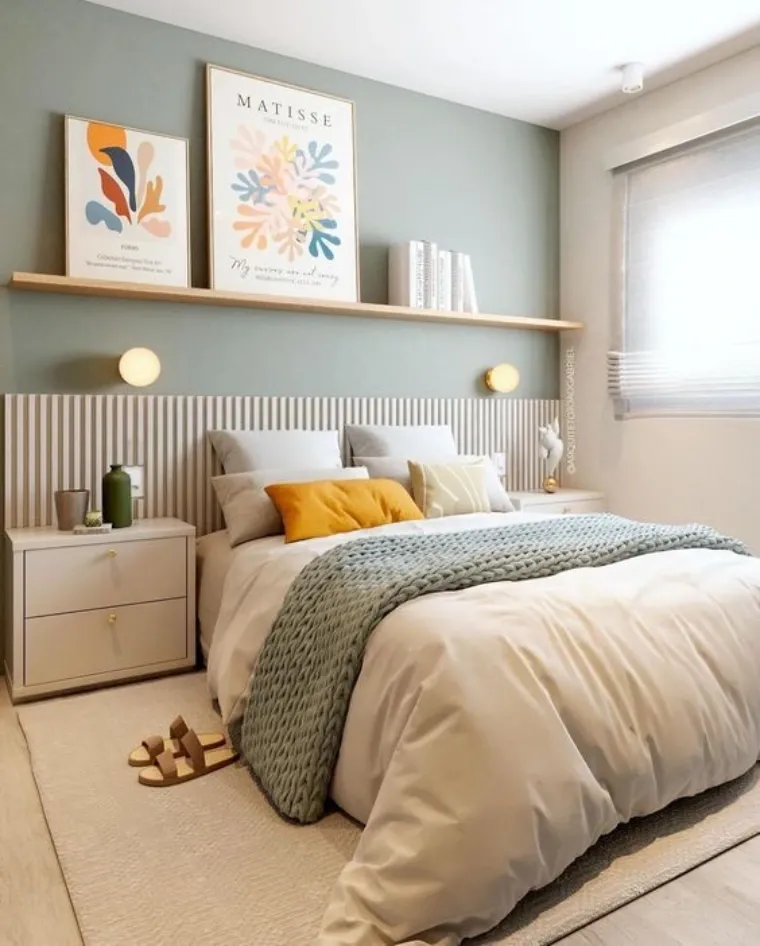 decoração quarto casal pequeno