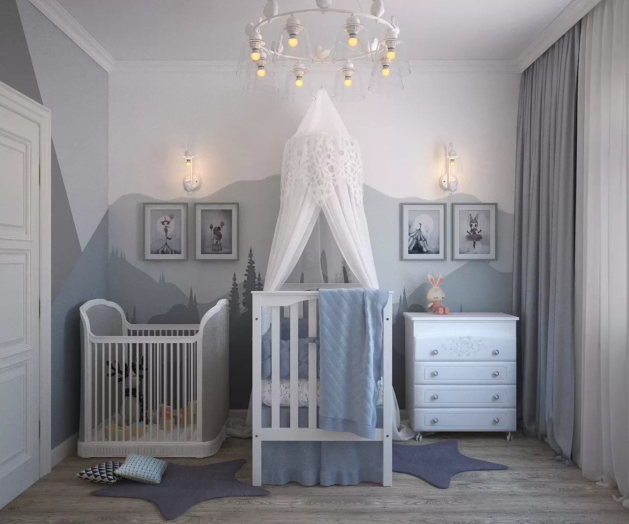 decoração para quarto de bebe