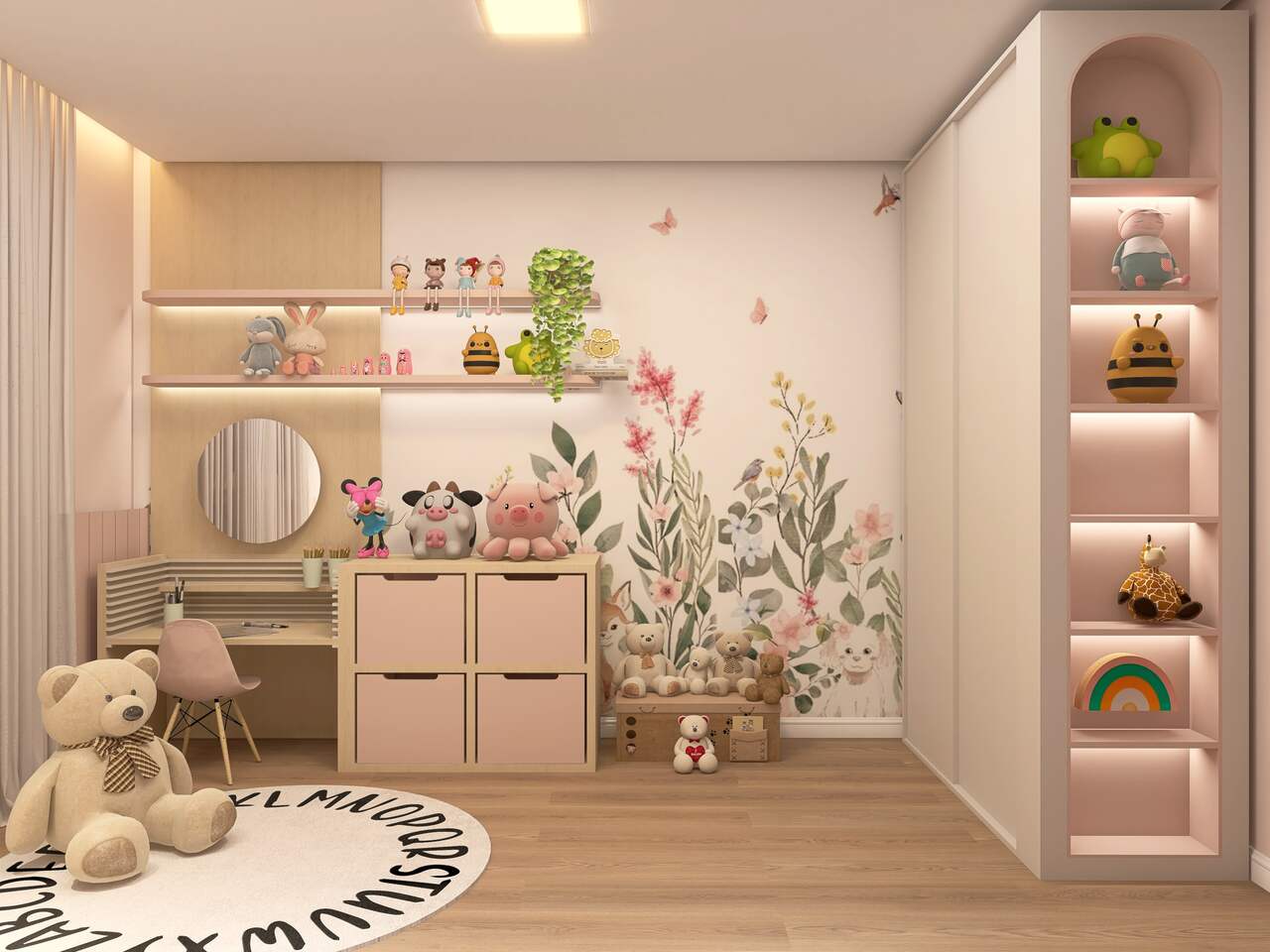 quanto custa decorar quarto de menina 10 anos