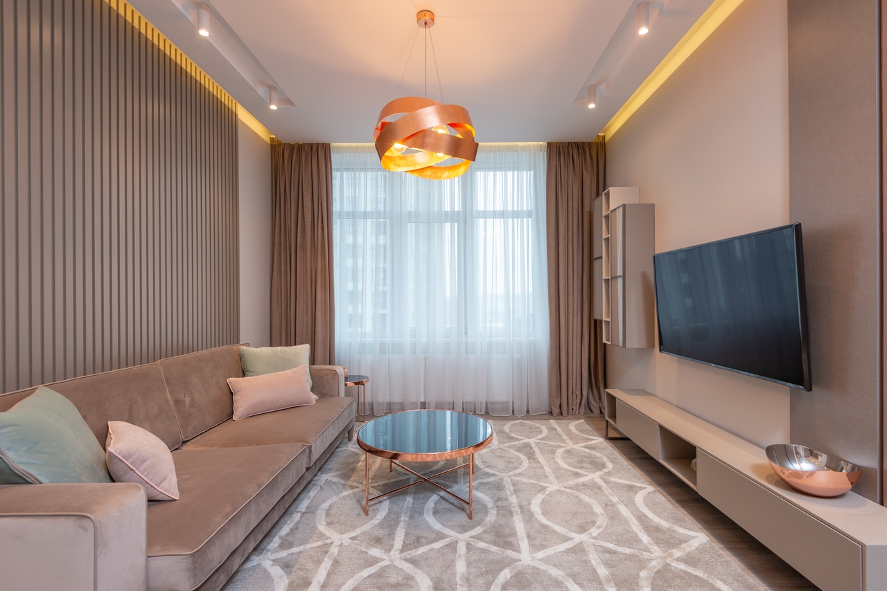 painel para sala de tv