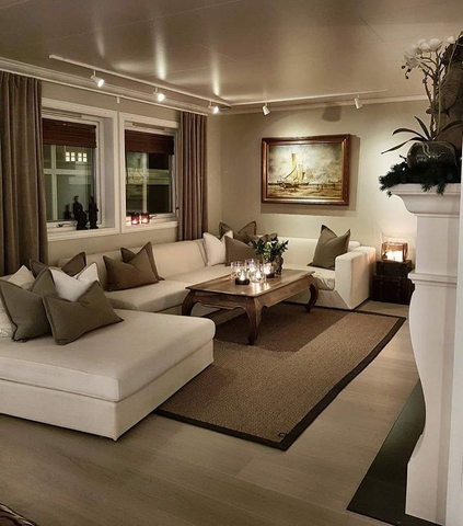 decoração para sofá