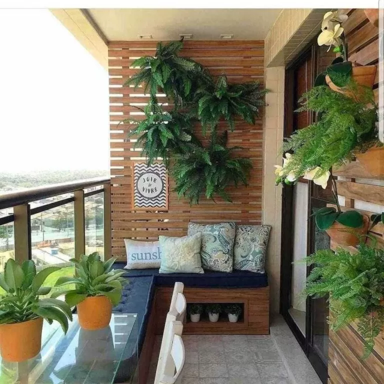decoração varanda pequena