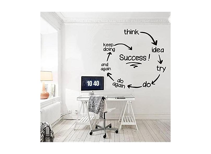decoração parede escritório minimalista