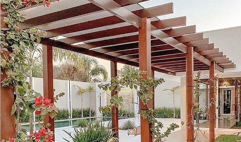 pergolado rústico vs moderno qual escolher