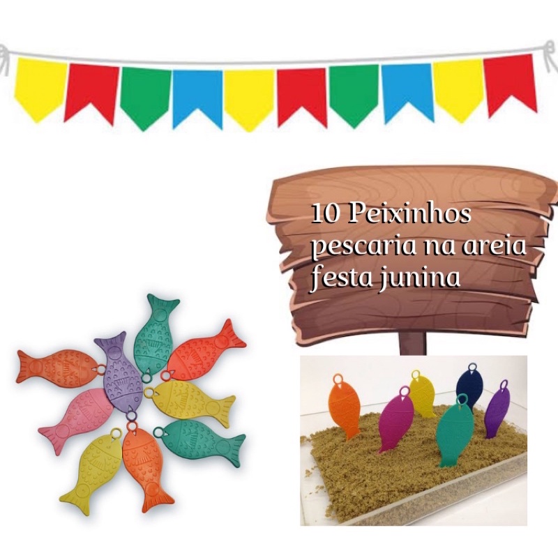 Pescaria junina com argola