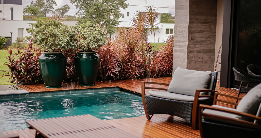 projetos piscina e jardim