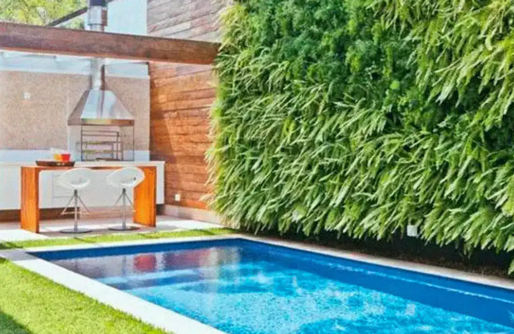 tendências decoração piscina jardim 2026