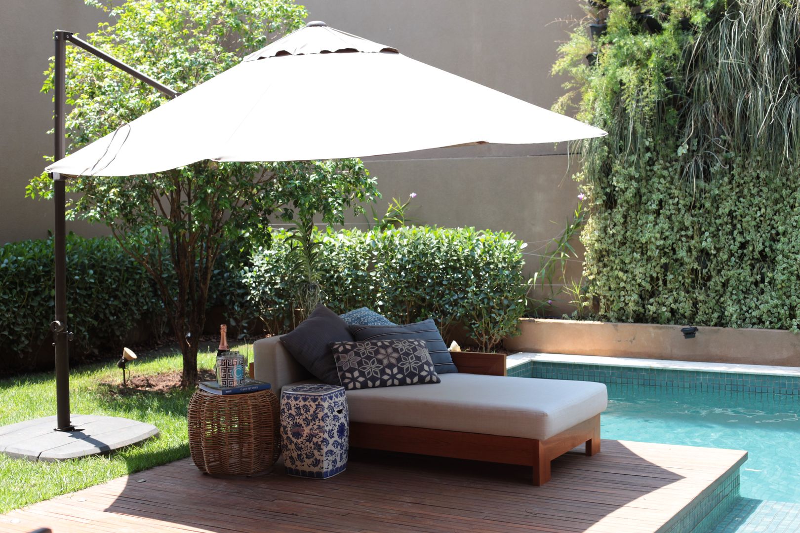 projetos piscina e jardim