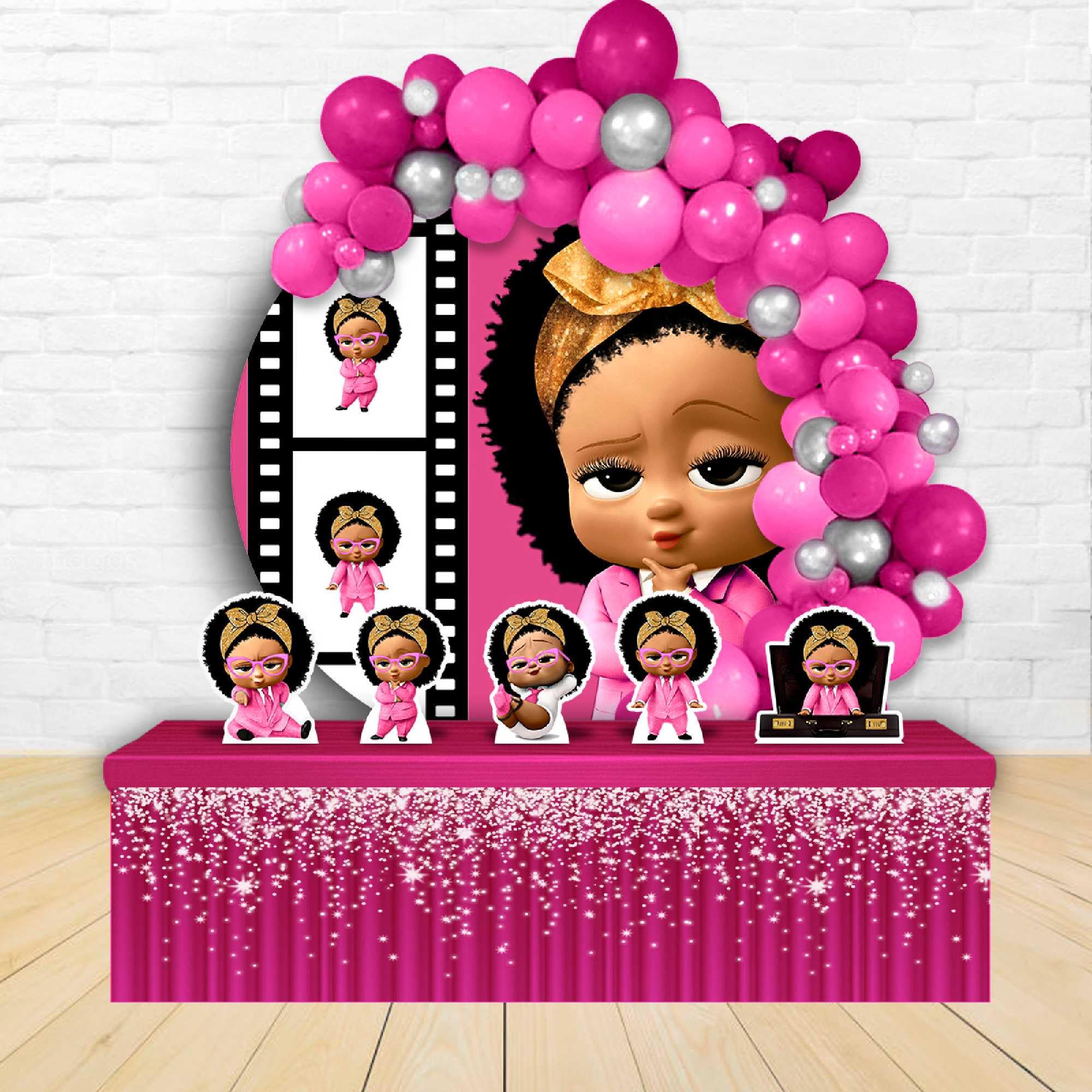 decoração poderosa chefinha primeiro aninho