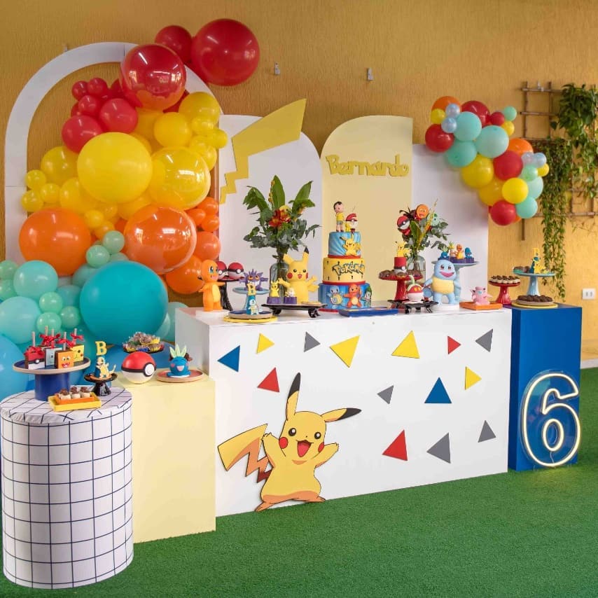 decoração pokémon sala