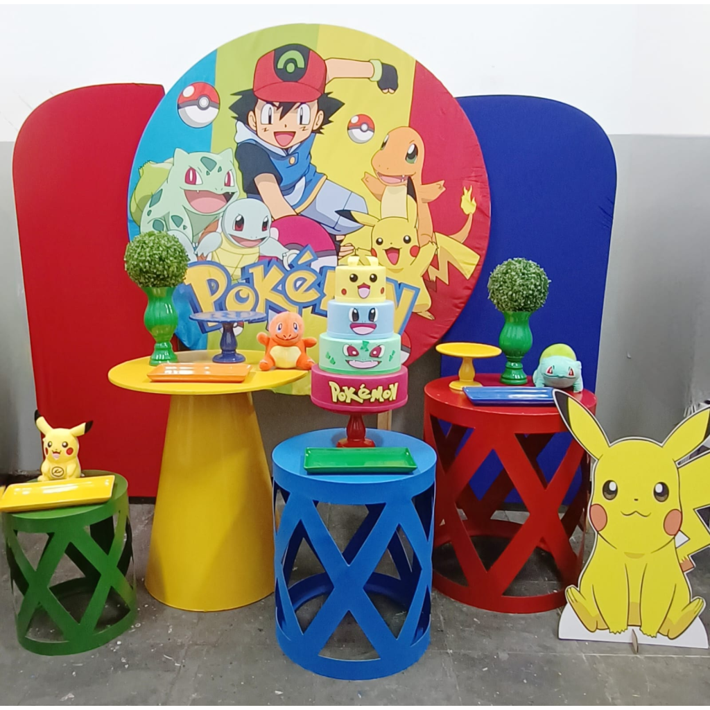 decoração pokémon festa de aniversário