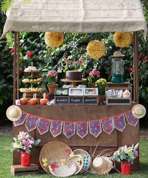 Ideias criativas de painéis fotográficos para o seu arraiá