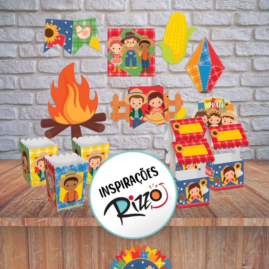 Decoração de mesa junina: dicas para um visual rústico e farto