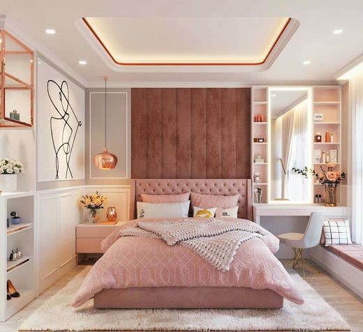 ideias de decoração quarto adolescente feminina aesthetic