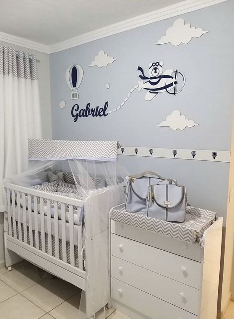 quarto de bebê menino tema safari