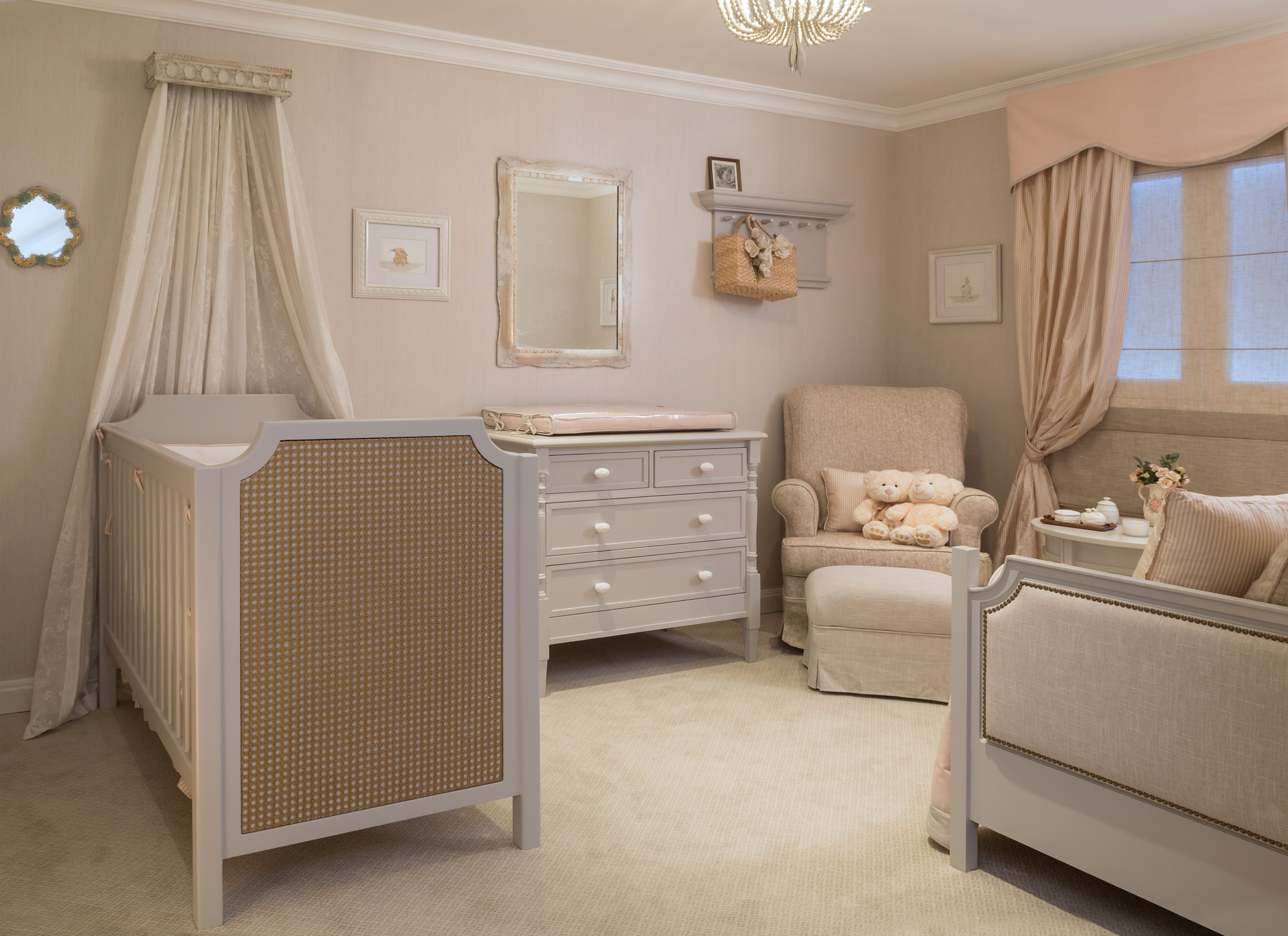 decoração quarto bebê menino minimalista
