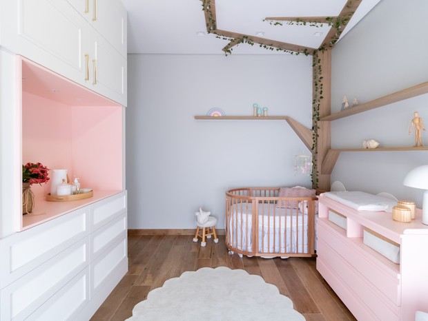 quartinho de bebê menina moderno