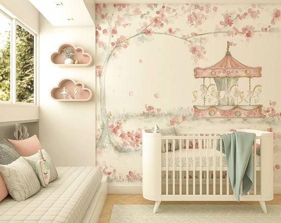Móveis Inteligentes: Como Escolher Peças Funcionais para o Quarto de Bebê Menina