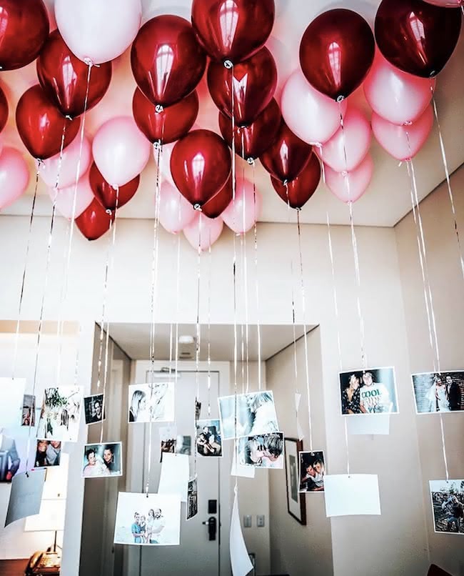 decoração quarto dia dos namorados para casais