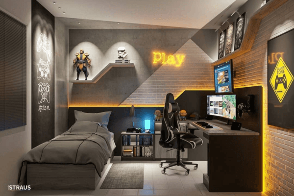 setup gamer completo masculino