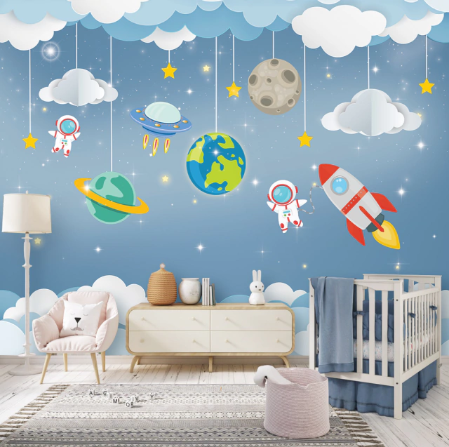 decoração quarto infantil masculino moderno