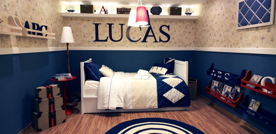 decoração quarto infantil masculino moderno