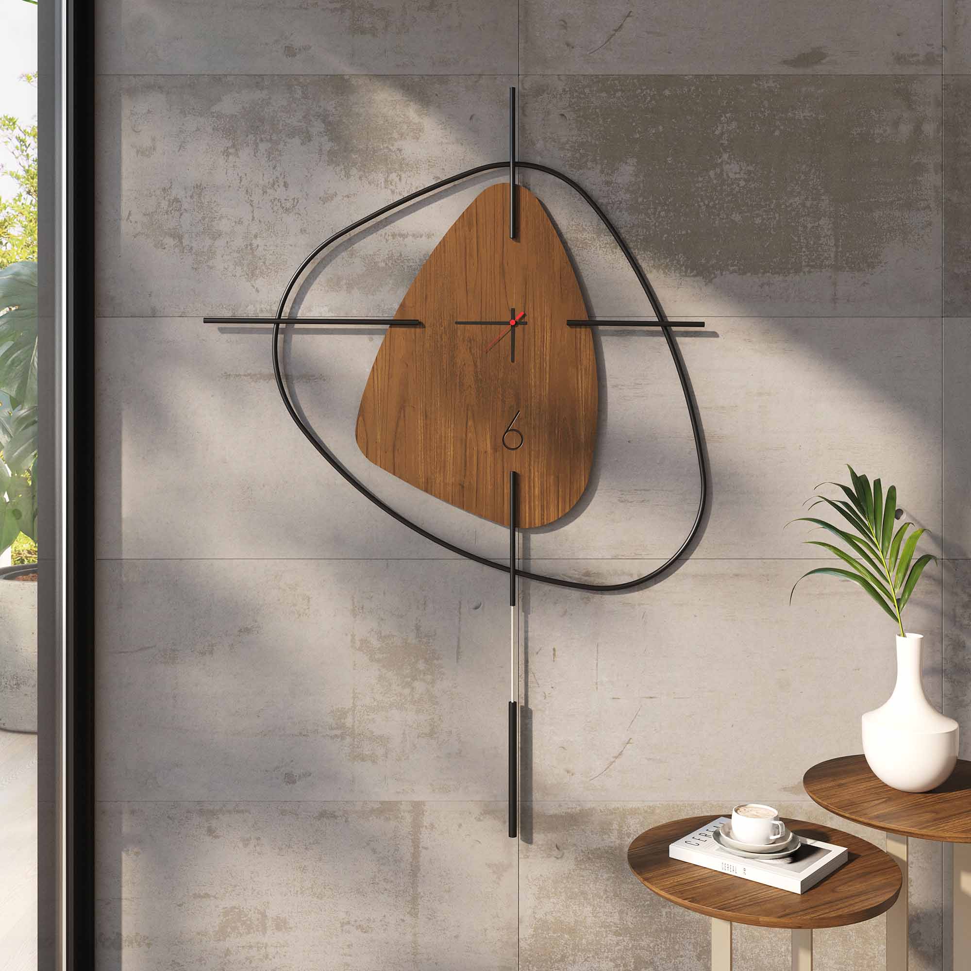 decoração relogio de parede