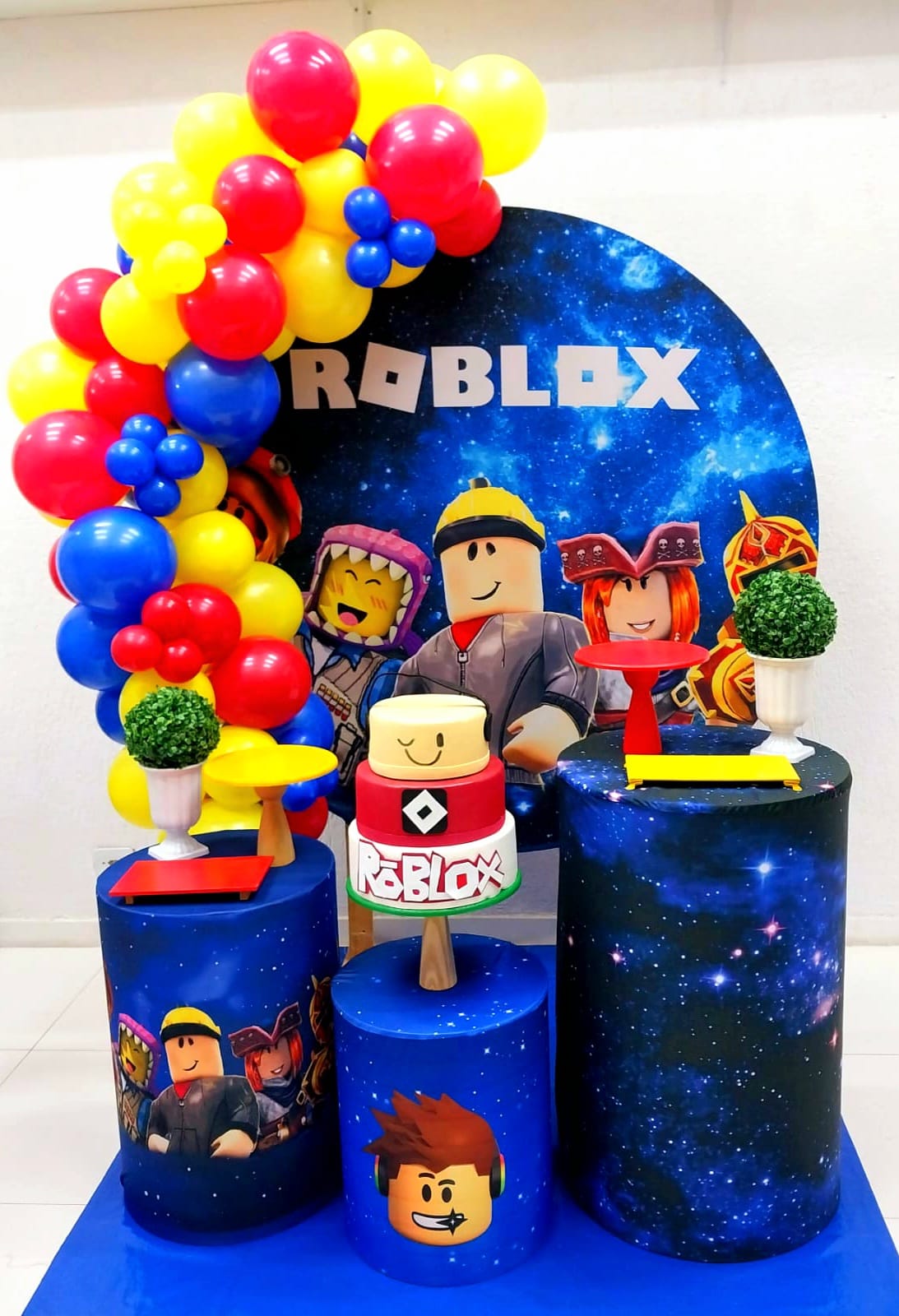ideias de festa roblox masculino