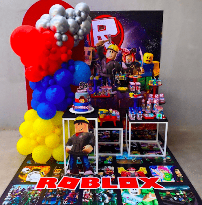 ideias de festa roblox masculino