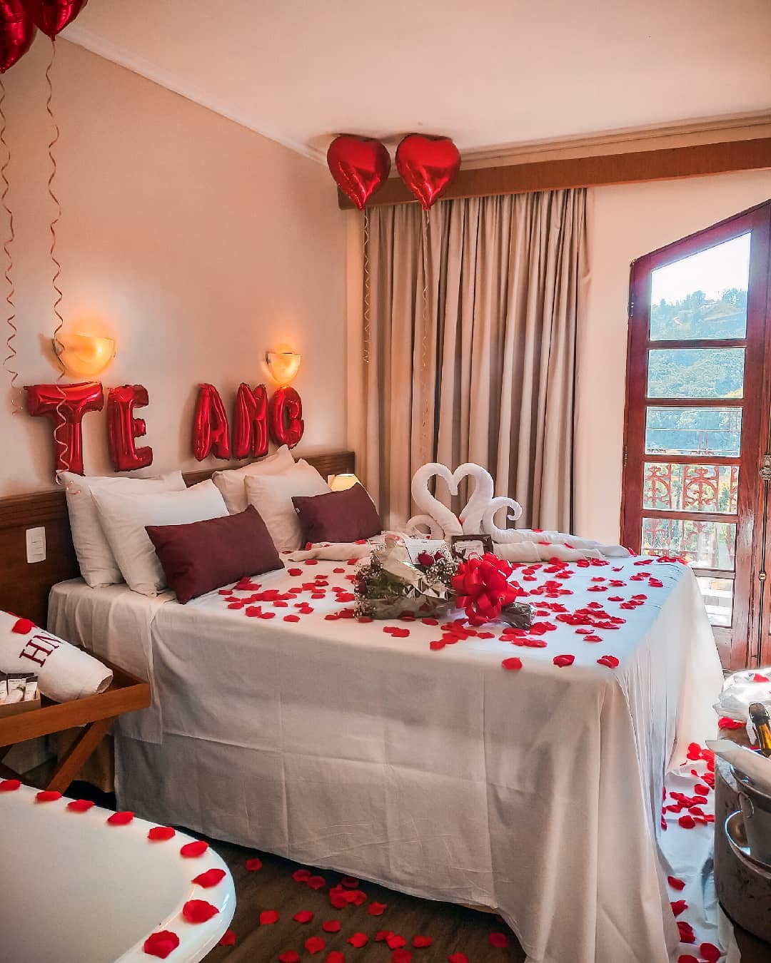 ideias decoração romântica quarto