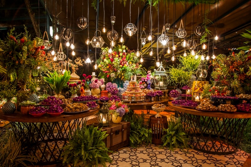 decoração rustica de casamento