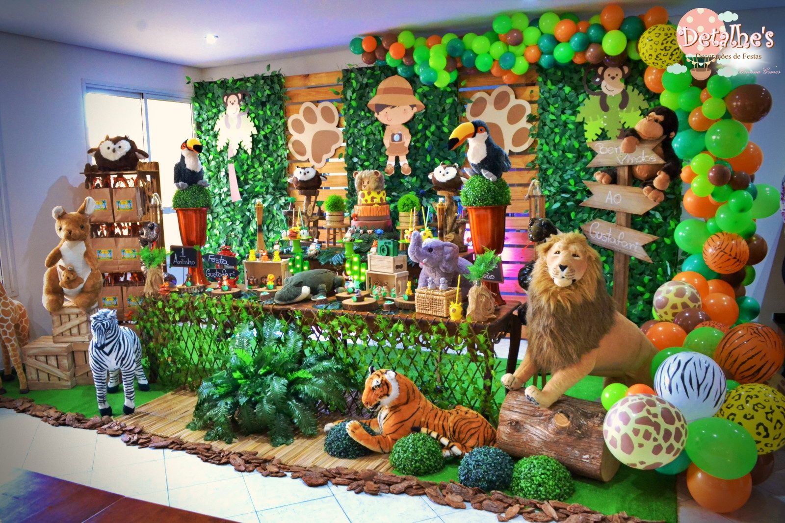 decoração safari baby versus safari luxo qual escolher