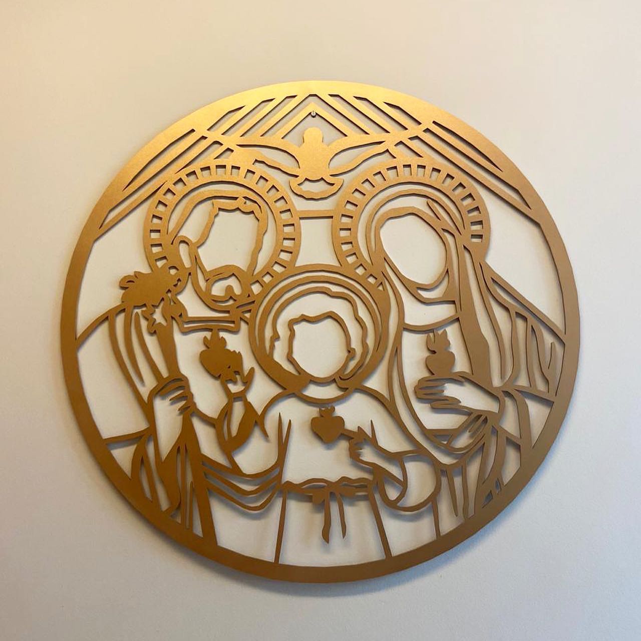 como decorar com imagens religiosas
