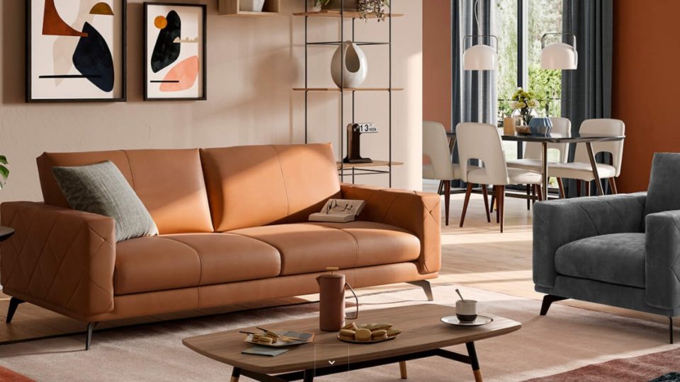 Tendências de cores para sofás e poltronas em 2025