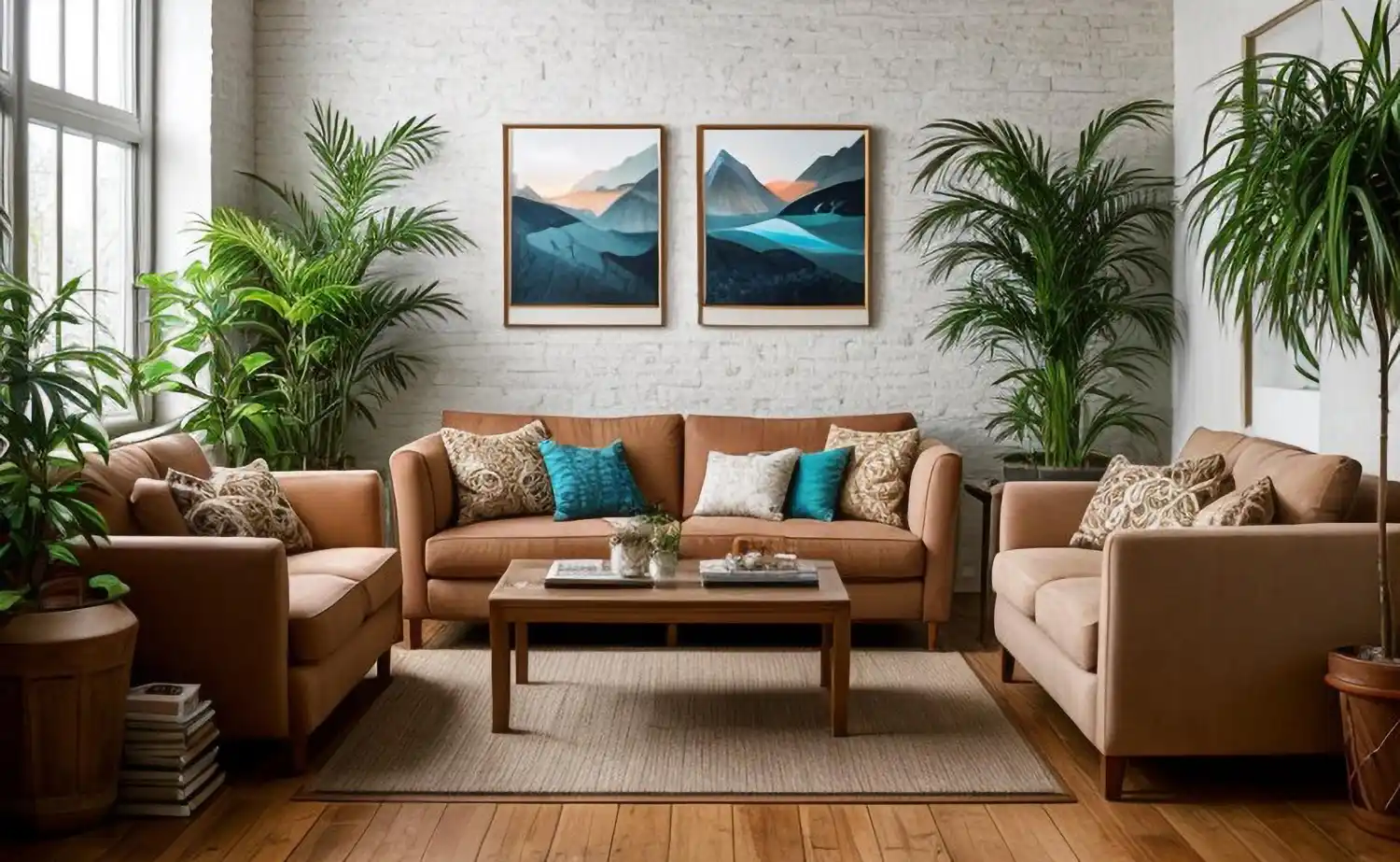 Otimizando espaços: Dicas de disposição para salas pequenas com sofá e poltronas