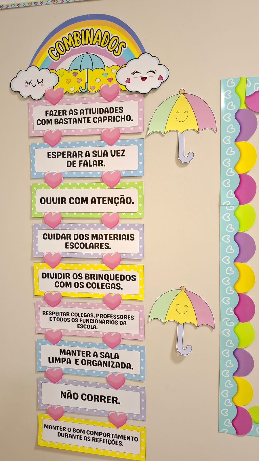 Painel Pedagógico Chuva de Amor