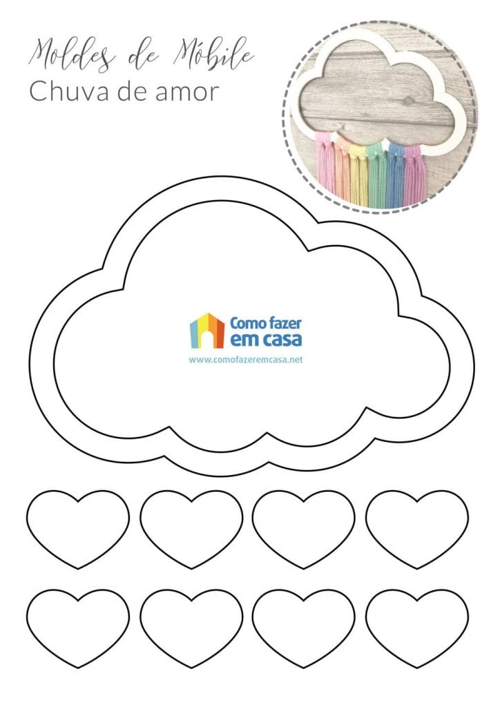 Kit de porta Chuva de Amor