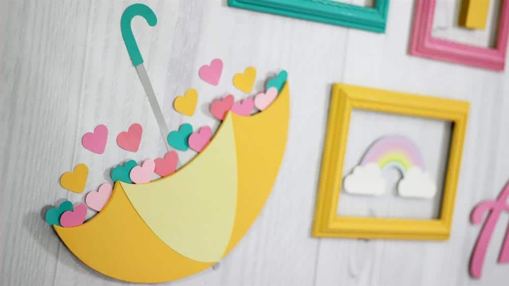Chuva de Bênçãos decoração sala de aula