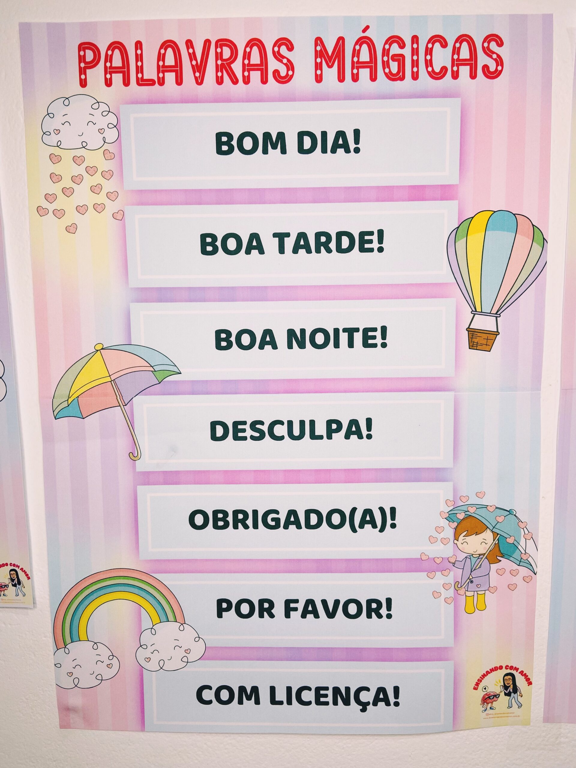 Kit de porta Chuva de Amor