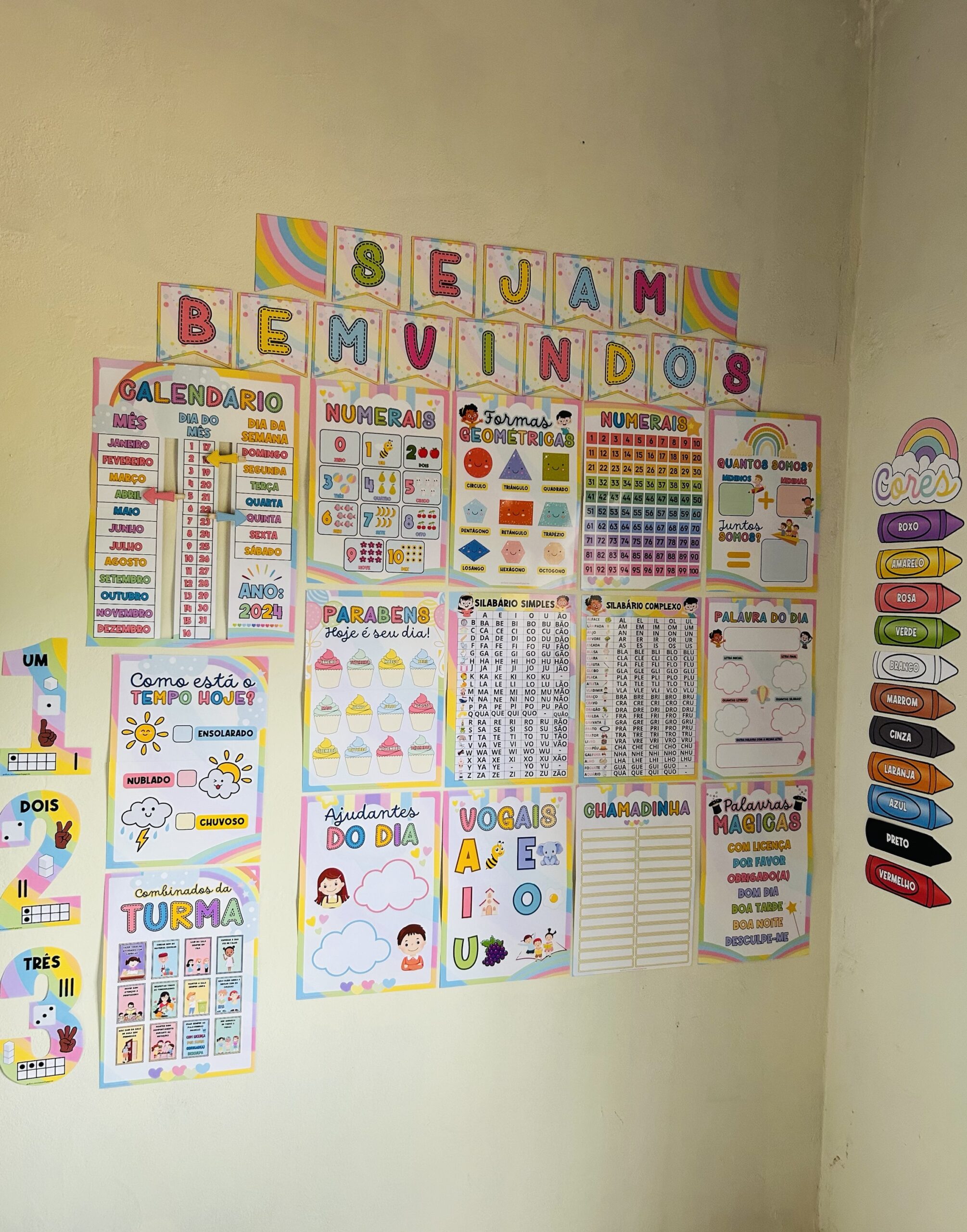 ideias de decoração sala de aula ensino fundamental lúdica