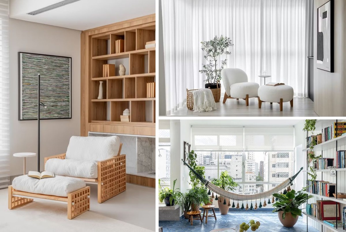 como escolher a iluminação ideal para sala de leitura